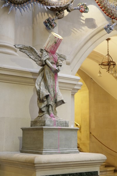 Paint Pot Angel, Banksy, © Bristol Museums, Galleries and Archives http://museums.bristol.gov.uk/details.php?irn=152388
