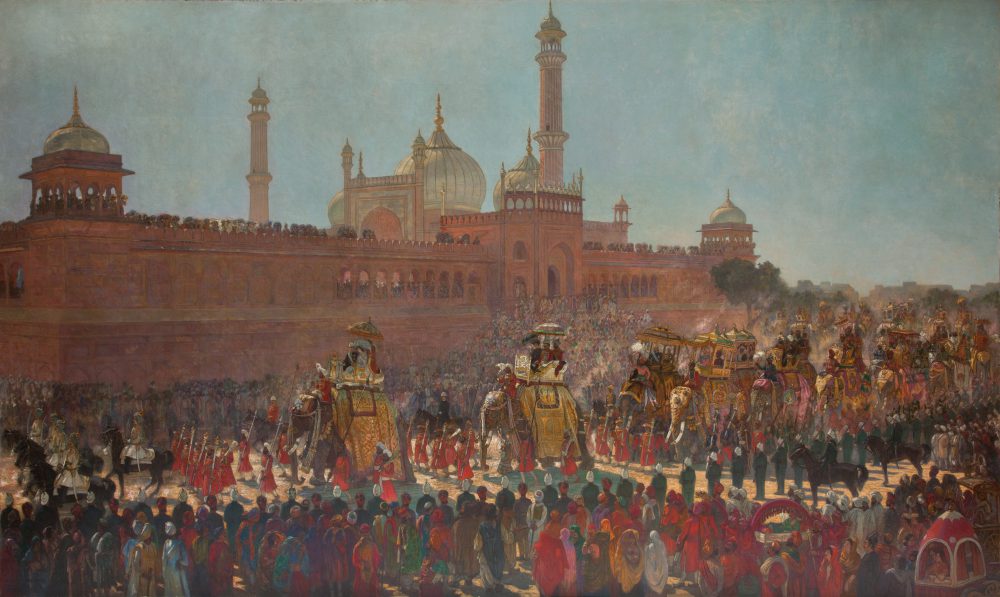 The State Entry into Dehli, Roderick Dempster MacKenzie (1865 – 1941), © Bristol Museums, Galleries and Archives