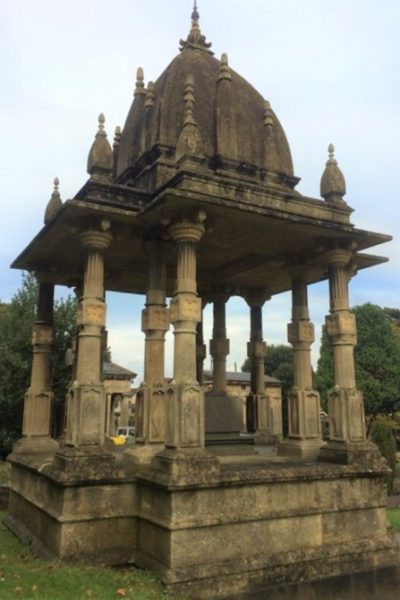 Mausoleum of Raja Ram Mohan Roy, Arnos Cemetery, Bristol. Photo taken by Rige Shiba